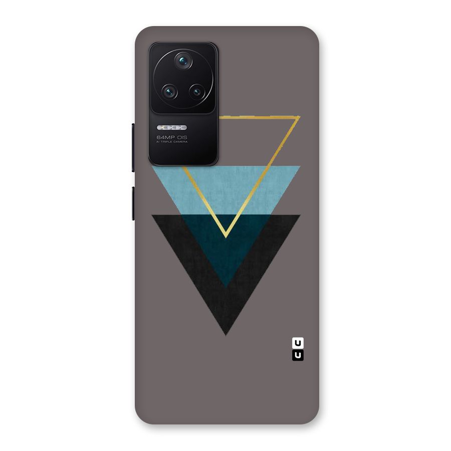 Pastel Triangle Back Case for Poco F4 5G