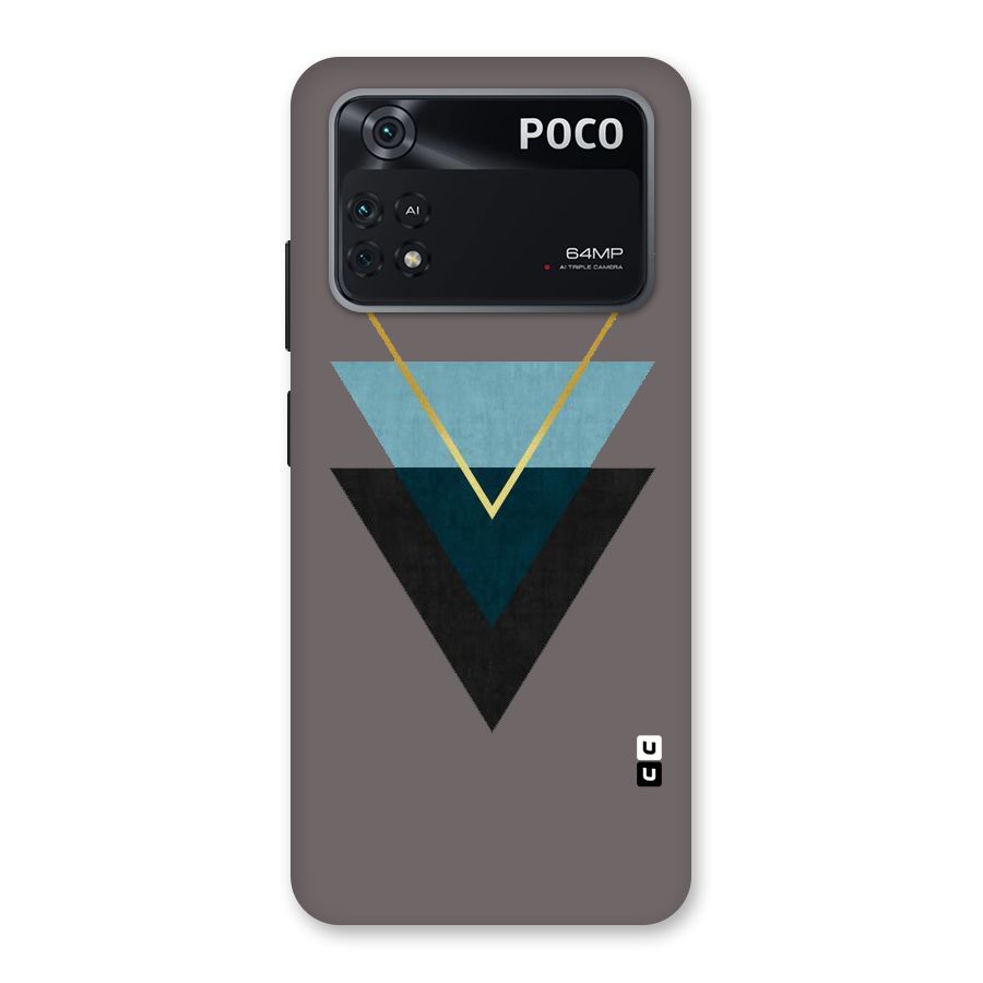 Pastel Triangle Back Case for Poco M4 Pro 4G