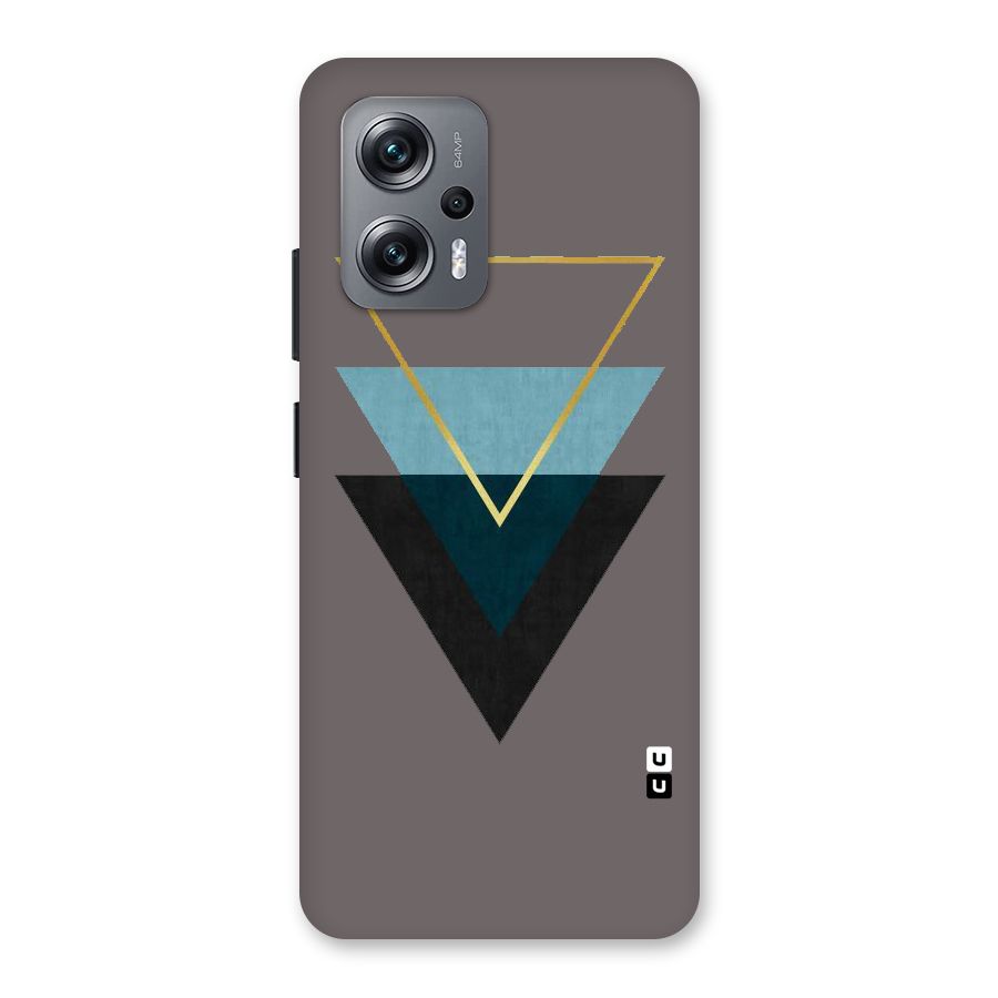 Pastel Triangle Back Case for Redmi K50i