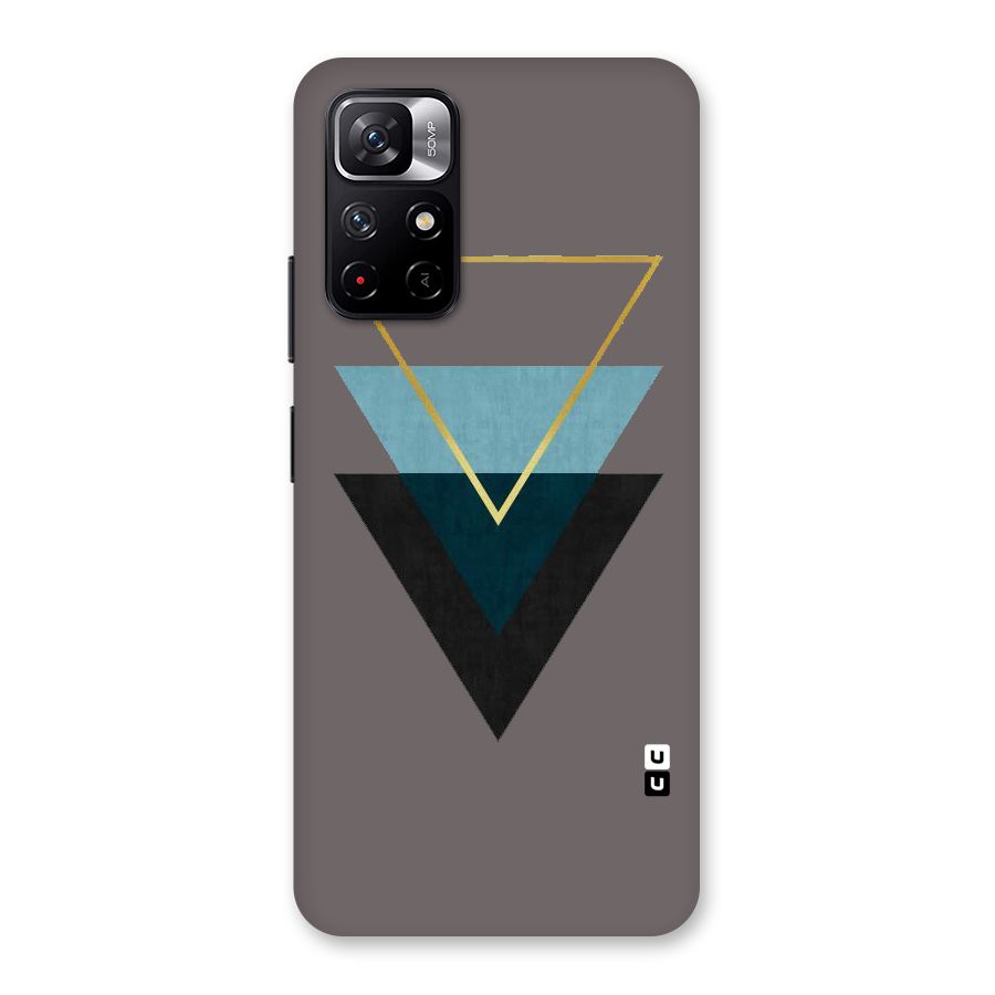 Pastel Triangle Back Case for Redmi Note 11T 5G