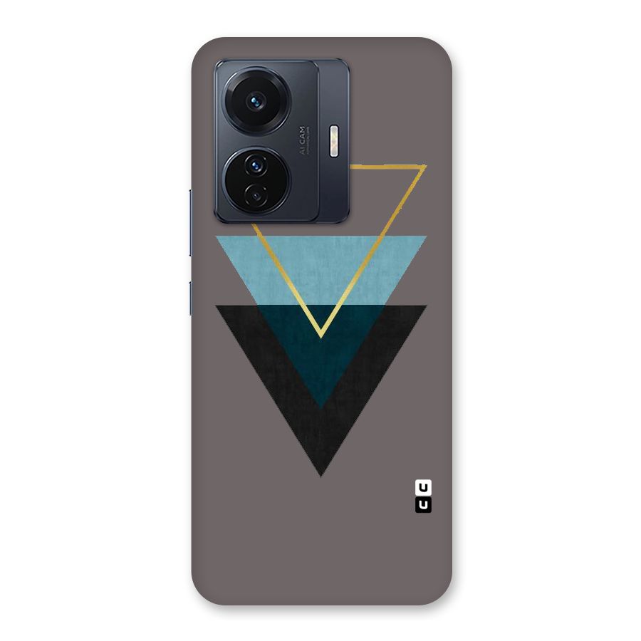 Pastel Triangle Back Case for Vivo T1 Pro