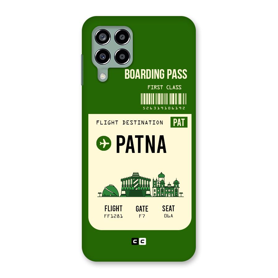 Patna Boarding Pass Back Case for Galaxy M33