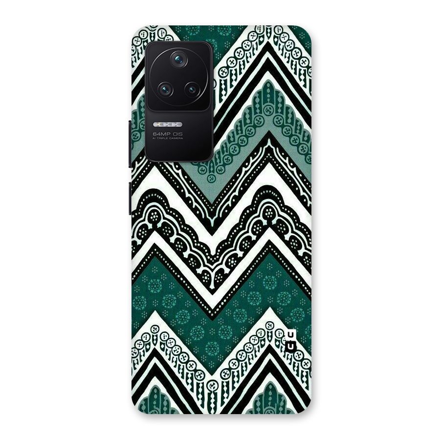 Patterned Chevron Back Case for Poco F4 5G