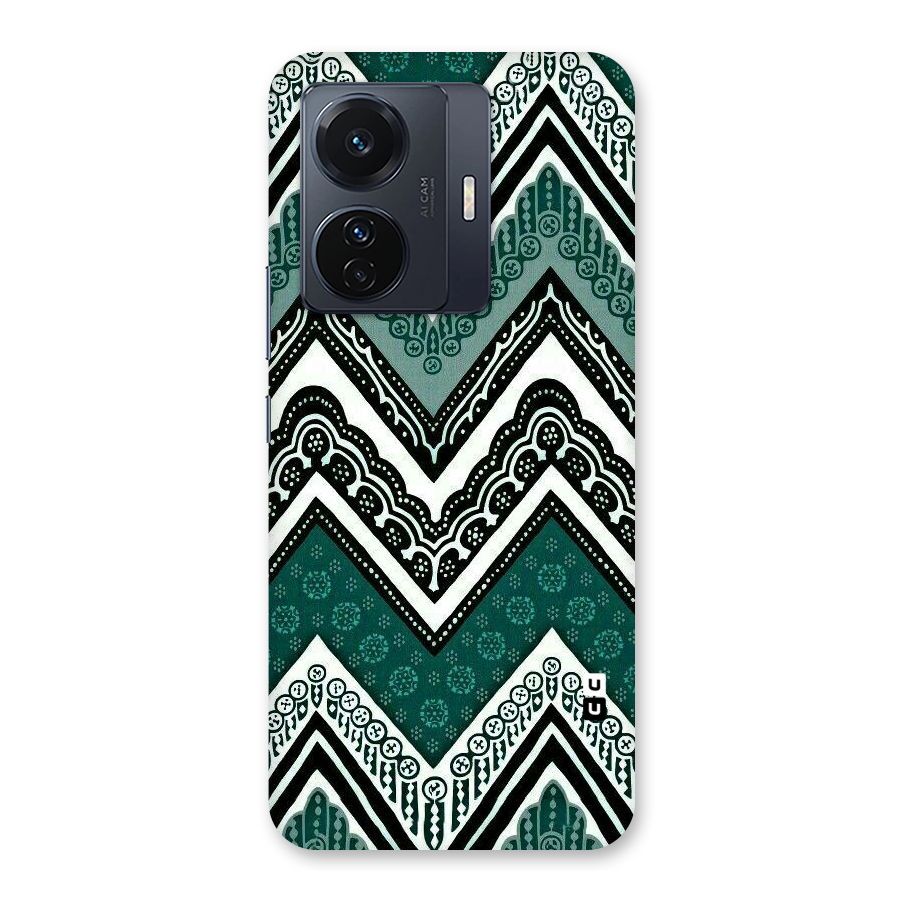 Patterned Chevron Back Case for Vivo T1 Pro