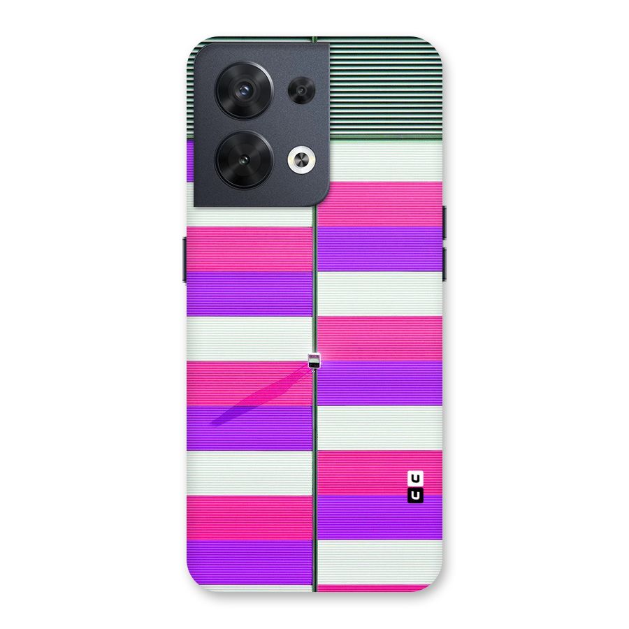 Patterns City Back Case for Oppo Reno8 5G
