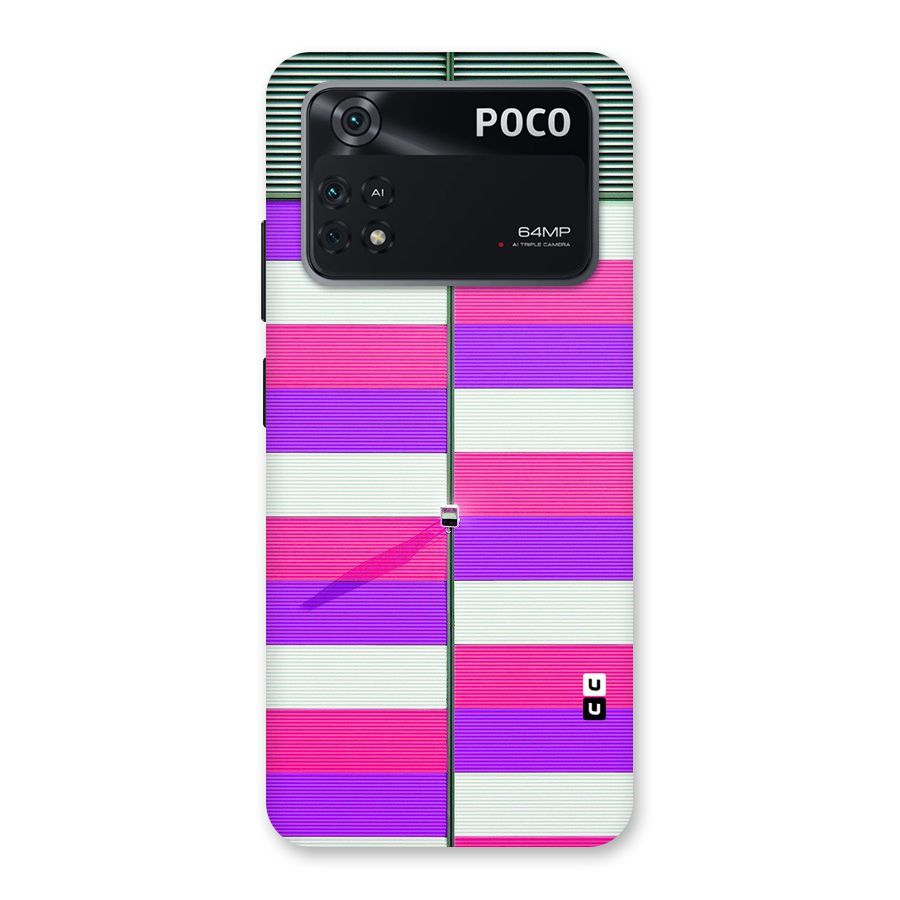 Patterns City Back Case for Poco M4 Pro 4G