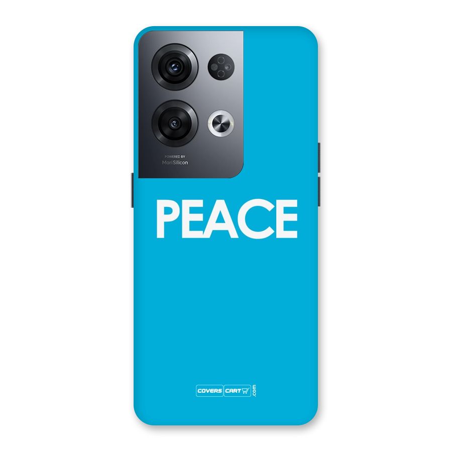 Peace Back Case for Oppo Reno8 Pro 5G