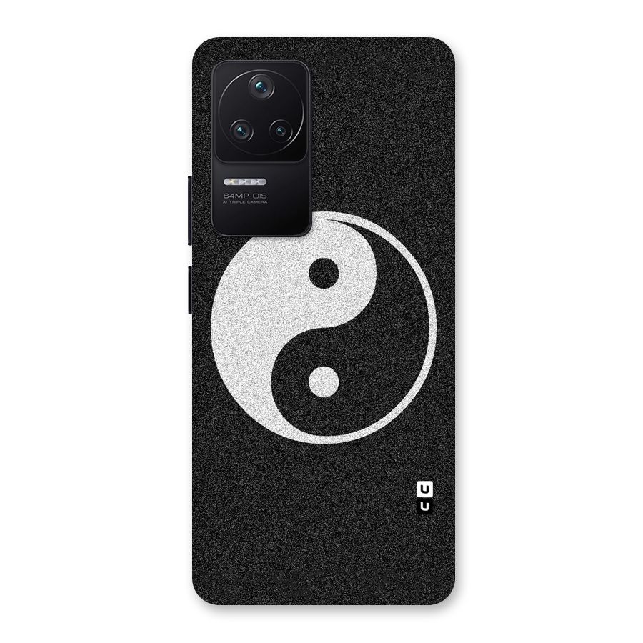 Peace Disorted Back Case for Poco F4 5G