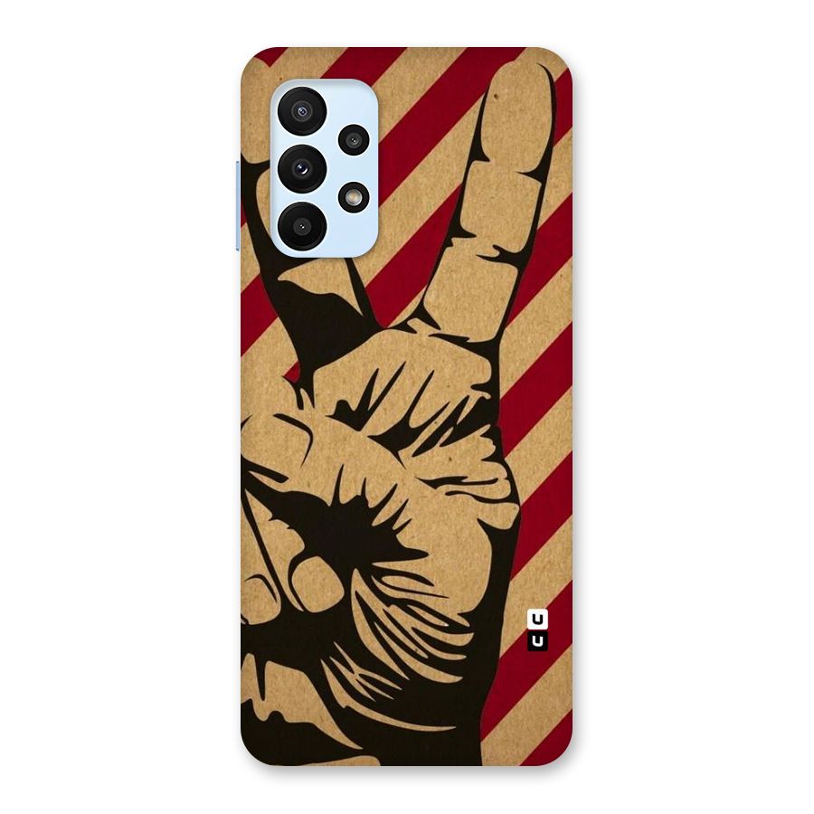 Peace Stripes Back Case for Galaxy A23