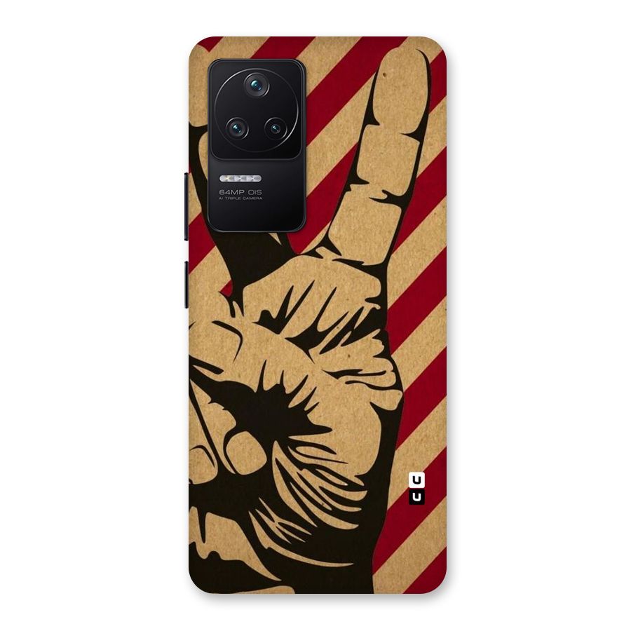 Peace Stripes Back Case for Poco F4 5G