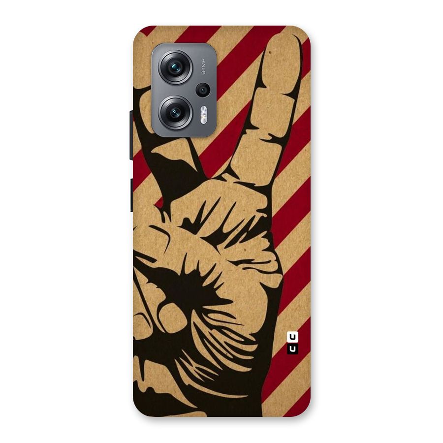 Peace Stripes Back Case for Redmi K50i
