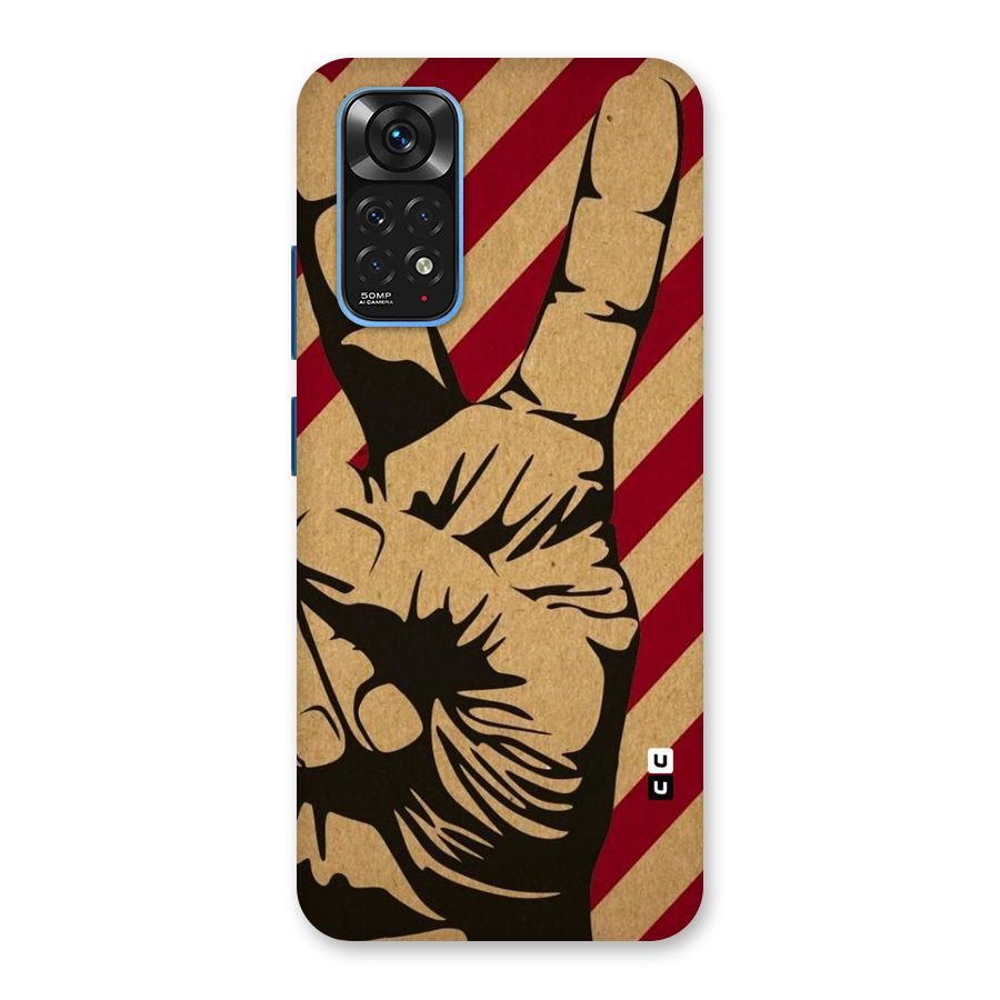 Peace Stripes Back Case for Redmi Note 11S