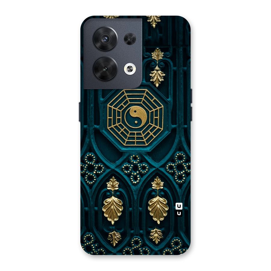 Peace Web Design Back Case for Oppo Reno8 5G