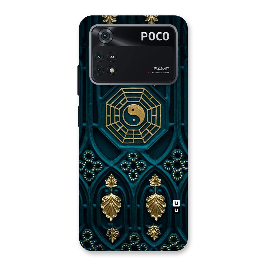 Peace Web Design Back Case for Poco M4 Pro 4G