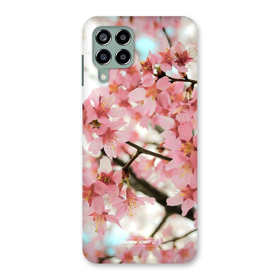 Peach Floral Back Case for Galaxy M33
