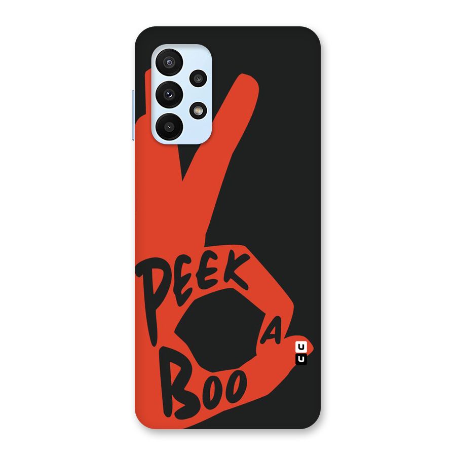 Peek-a-boo Back Case for Galaxy A23