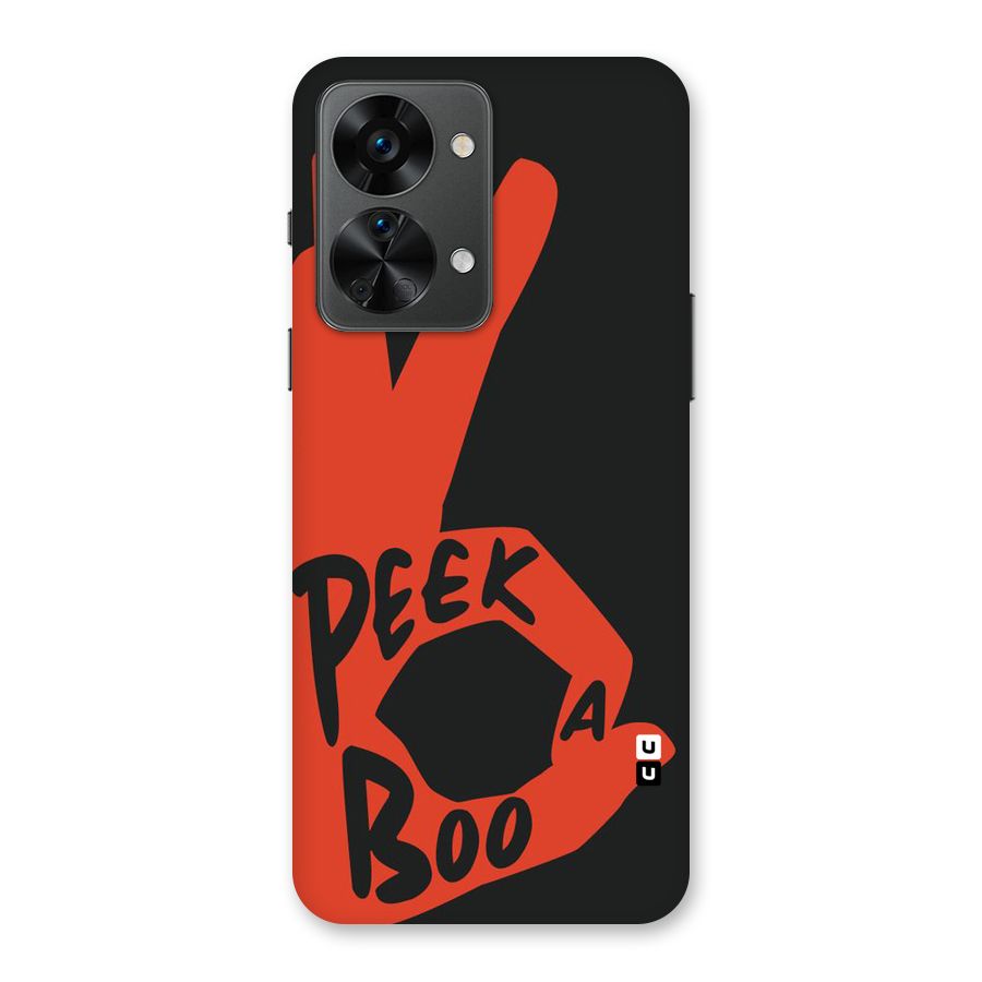 Peek-a-boo Back Case for OnePlus Nord 2T