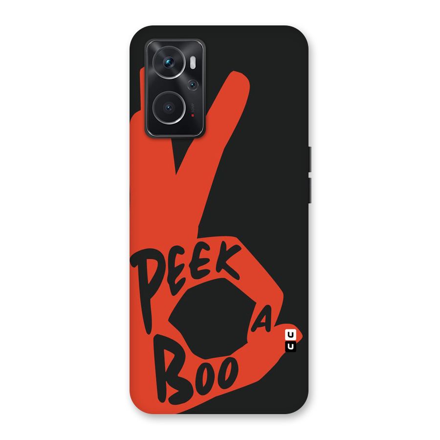 Peek-a-boo Back Case for Oppo K10 4G