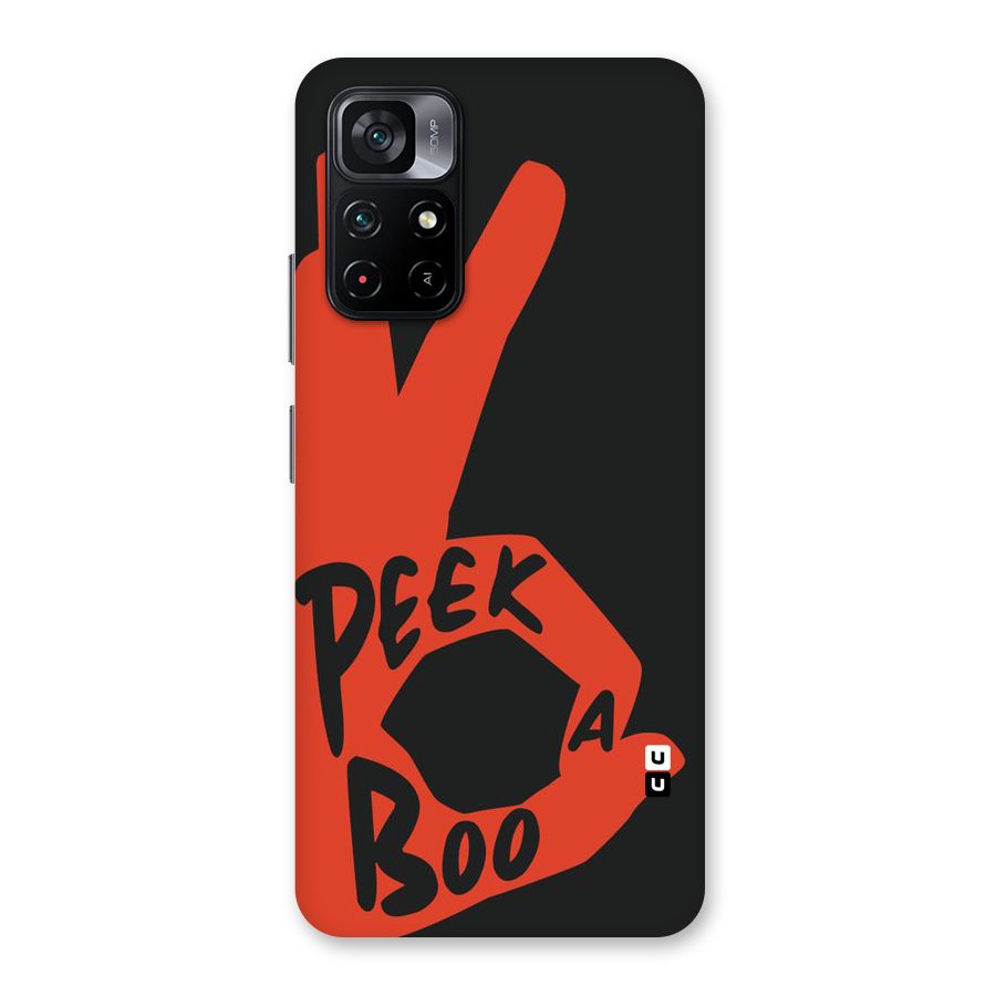 Peek-a-boo Back Case for Poco M4 Pro 5G