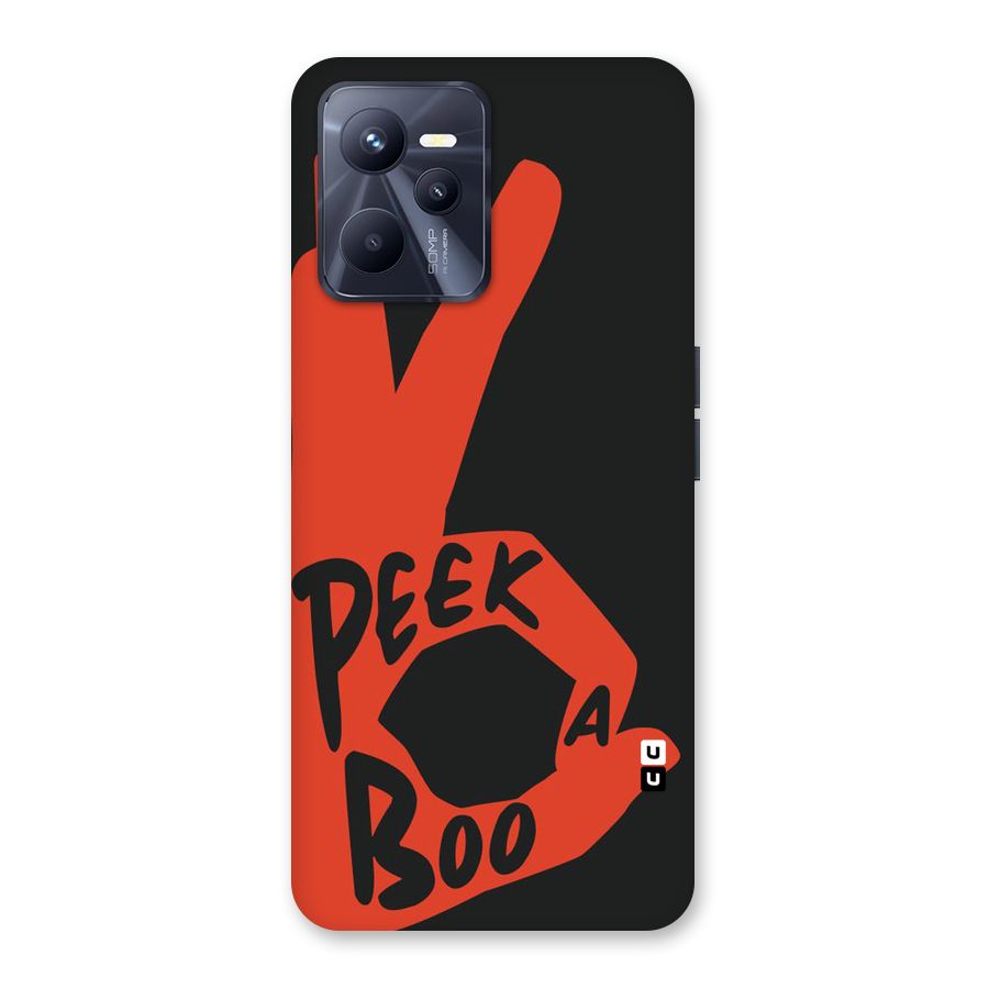 Peek-a-boo Back Case for Realme C35