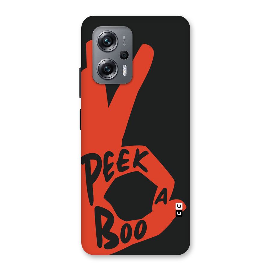 Peek-a-boo Back Case for Redmi K50i