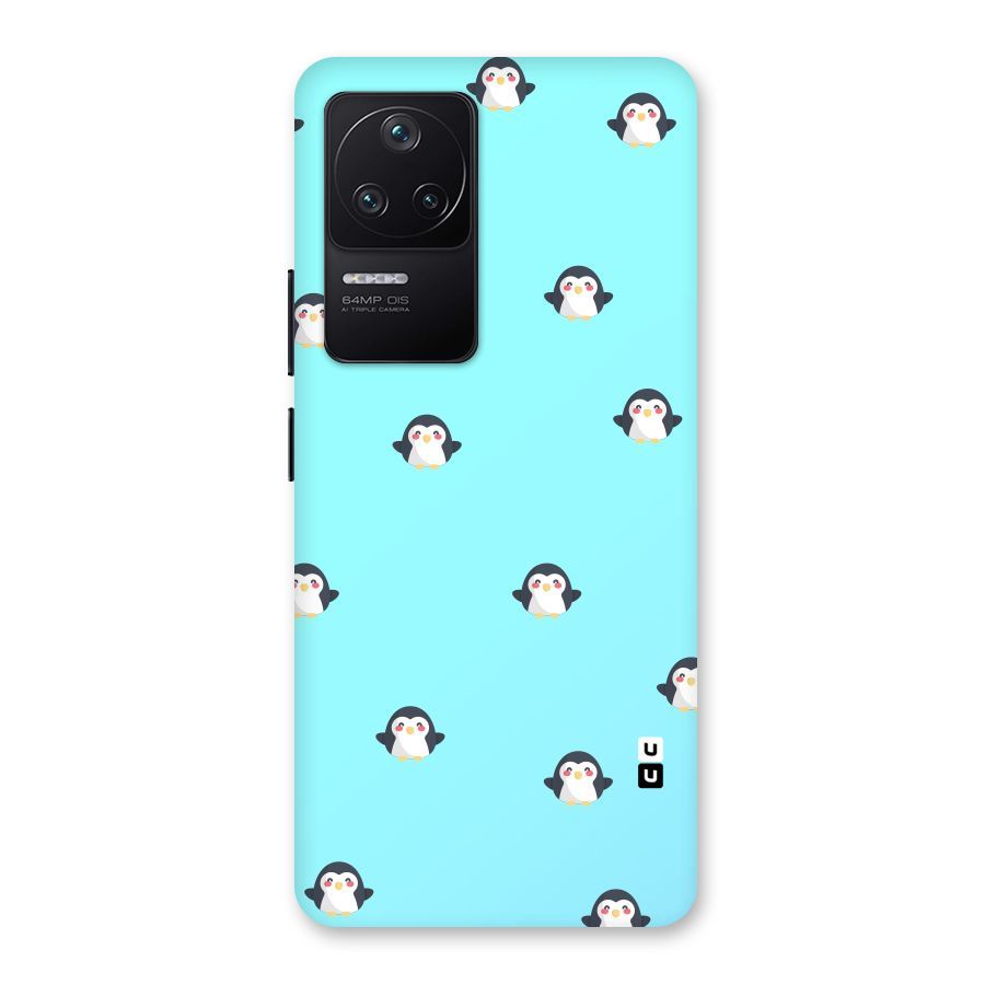 Penguins Pattern Print Back Case for Poco F4 5G