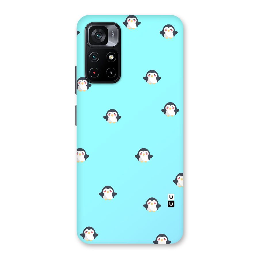 Penguins Pattern Print Back Case for Poco M4 Pro 5G