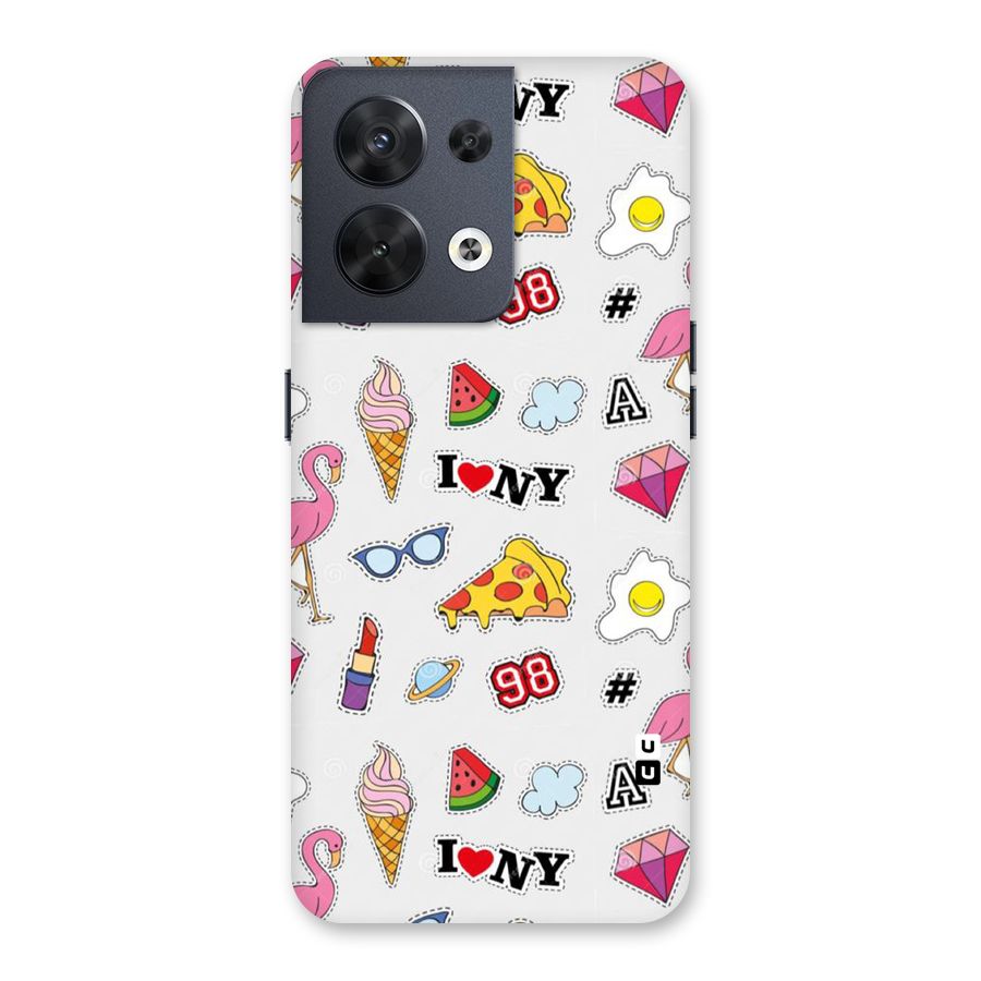 Personnel Quirk Back Case for Oppo Reno8 5G