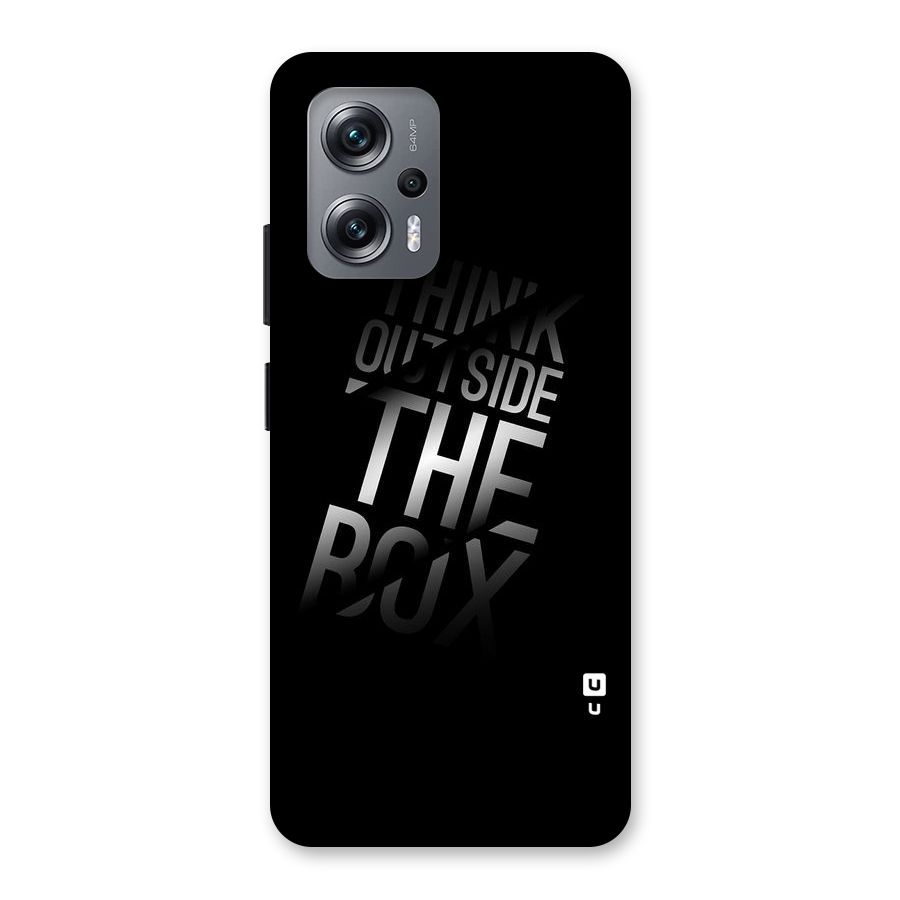 Perspective Thinking Back Case for Redmi K50i
