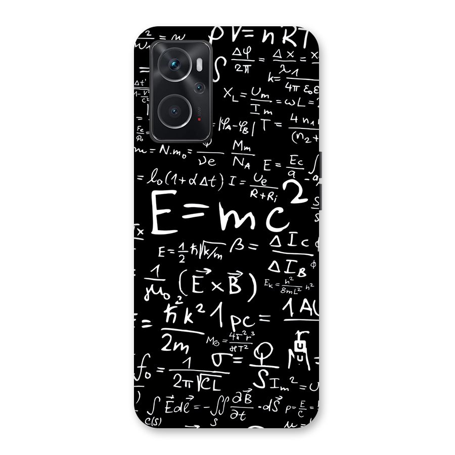 Physics Equation Back Case for Oppo K10 4G