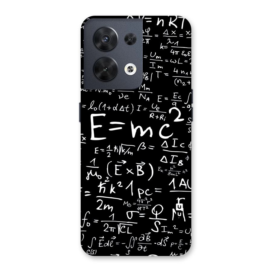 Physics Equation Back Case for Oppo Reno8 5G