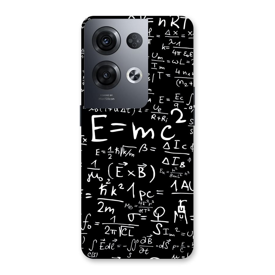 Physics Equation Back Case for Oppo Reno8 Pro 5G