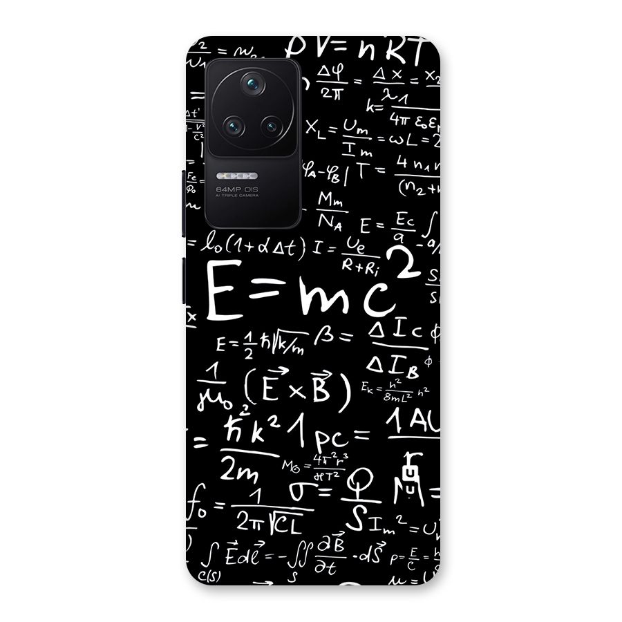 Physics Equation Back Case for Poco F4 5G