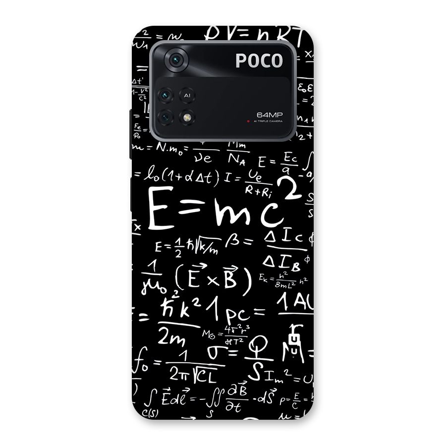 Physics Equation Back Case for Poco M4 Pro 4G