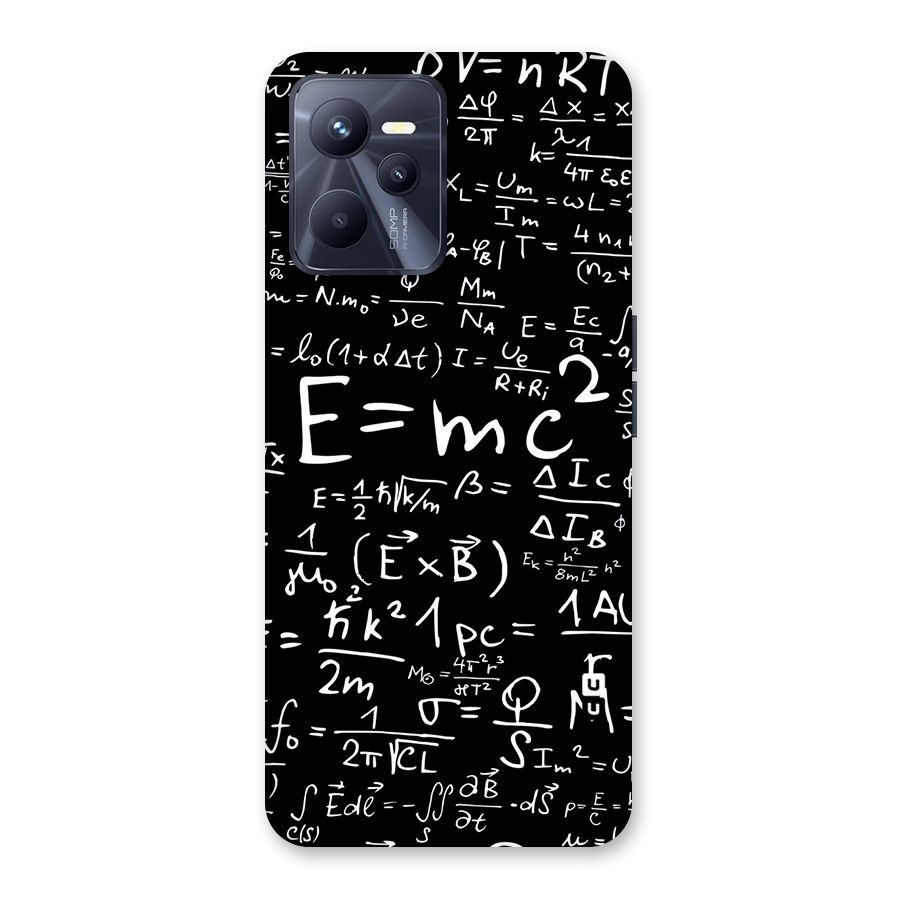 Physics Equation Back Case for Realme C35