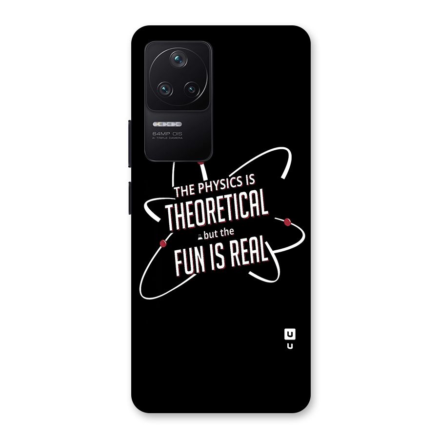 Physics Theoretical Fun Real Back Case for Poco F4 5G