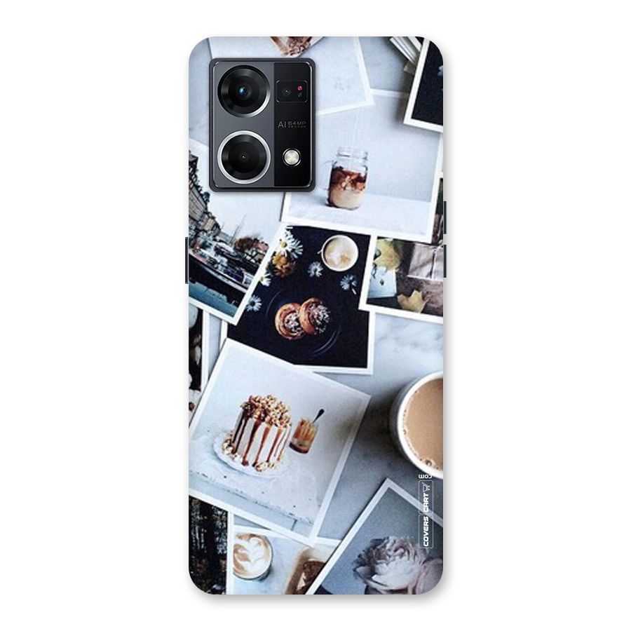 Pictures Coffee Glass Back Case for Oppo F21 Pro 5G