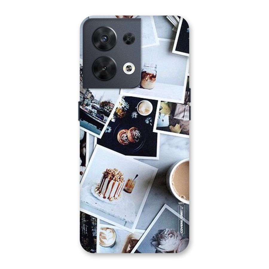 Pictures Coffee Back Case for Oppo Reno8 5G