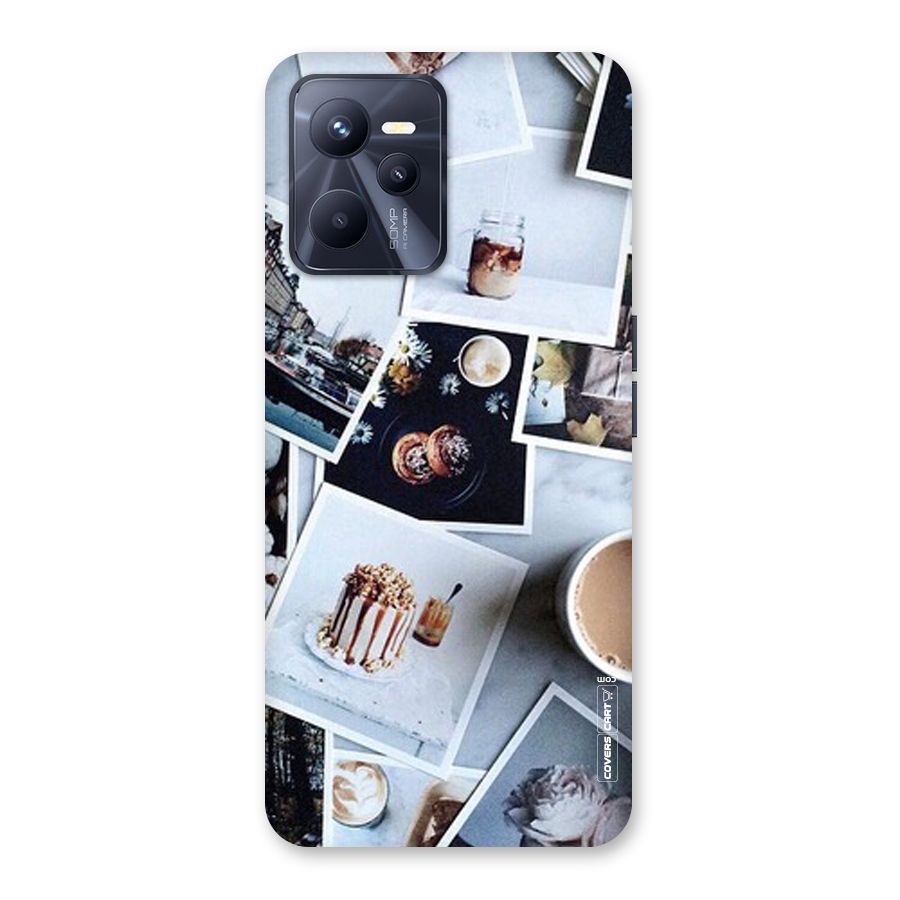 Pictures Coffee Back Case for Realme C35