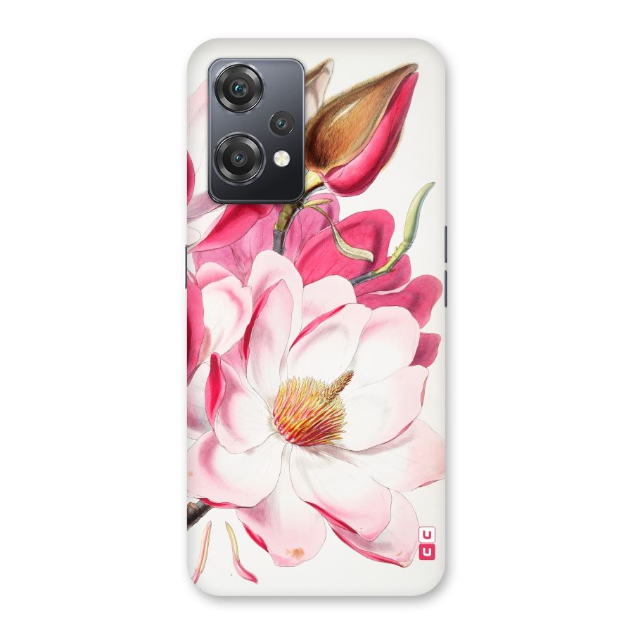 Pink Beautiful Flower Back Case for OnePlus Nord CE 2 Lite 5G
