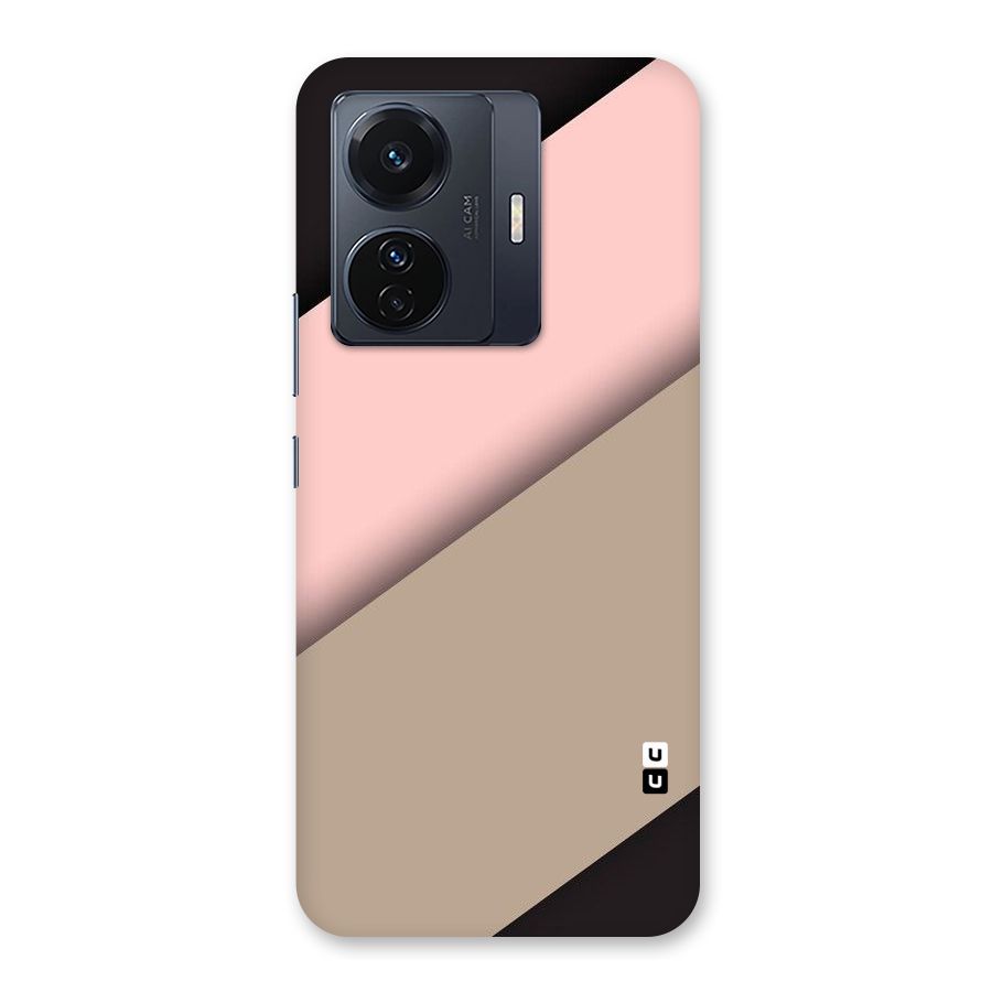 Pink Diagonal Back Case for Vivo T1 Pro
