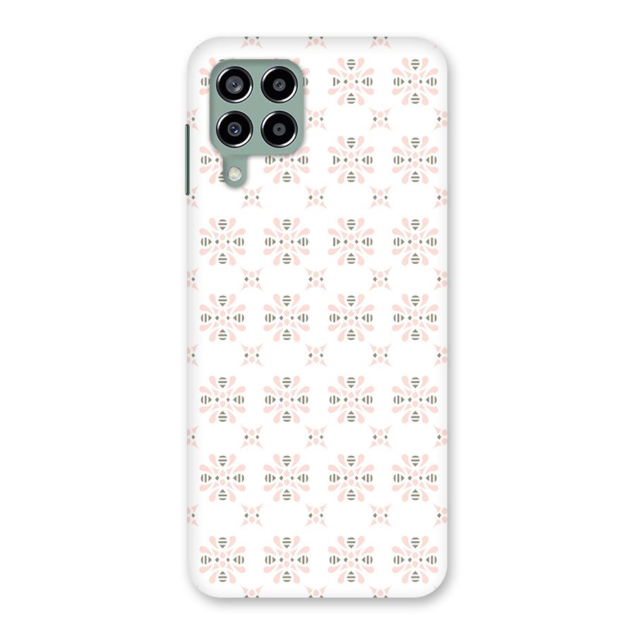 Pink Floral Pattern Back Case for Galaxy M33
