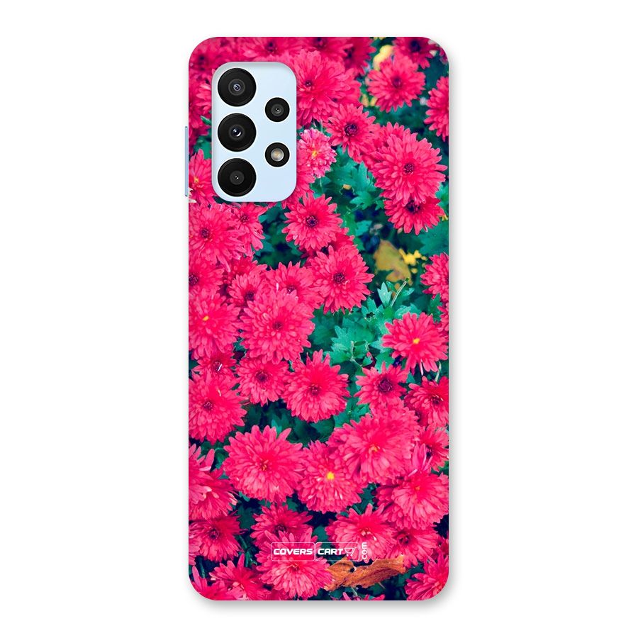 Pink Flowers Back Case for Galaxy A23