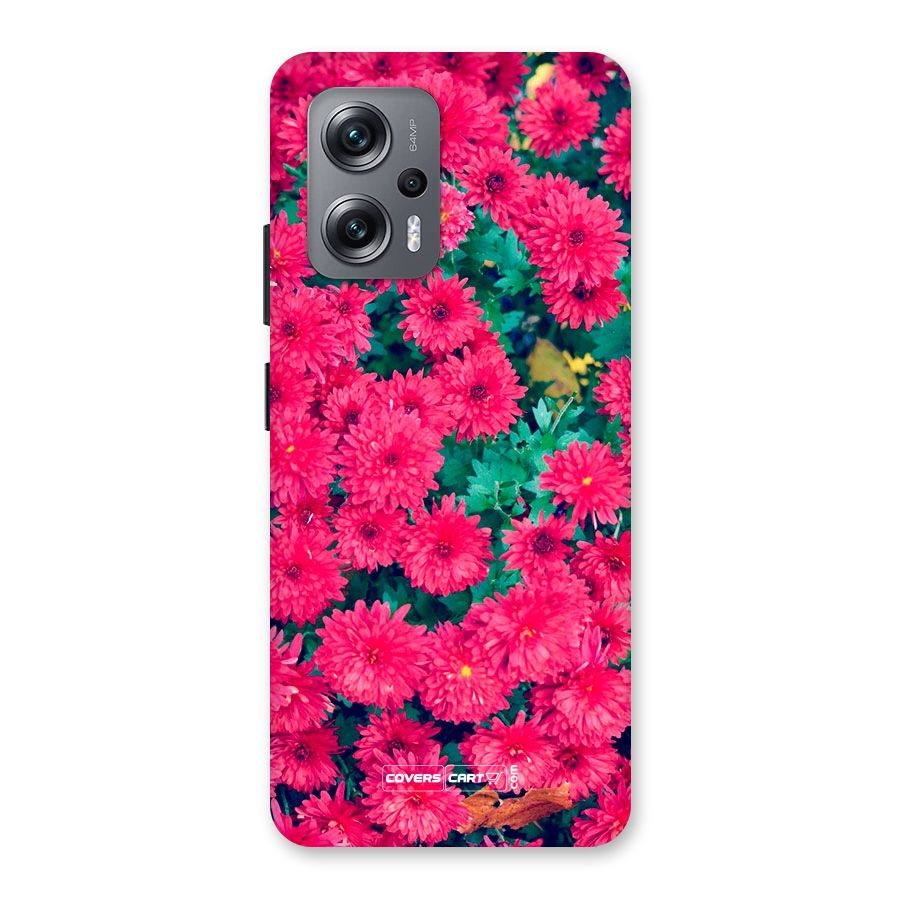 Pink Flowers Back Case for Redmi K50i