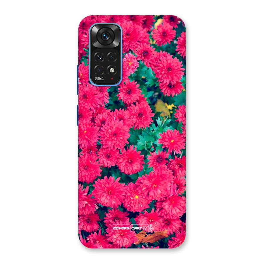 Pink Flowers Back Case for Redmi Note 11S