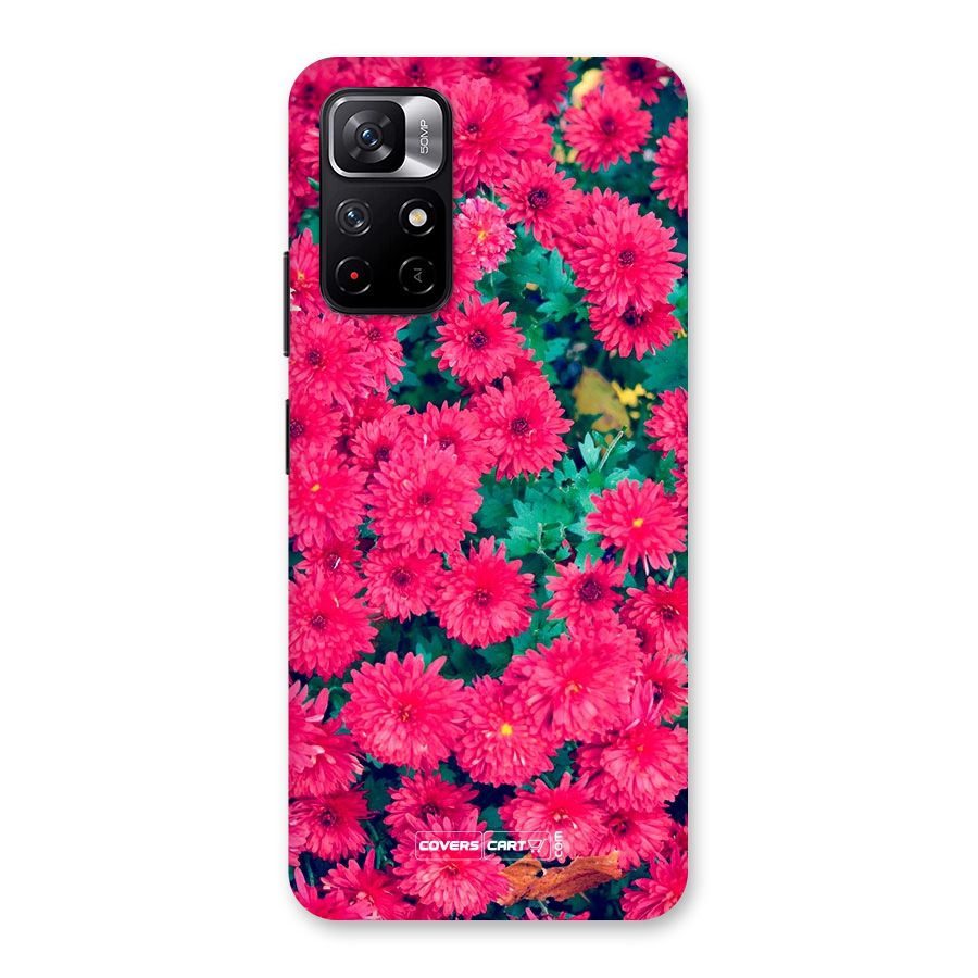 Pink Flowers Back Case for Redmi Note 11T 5G