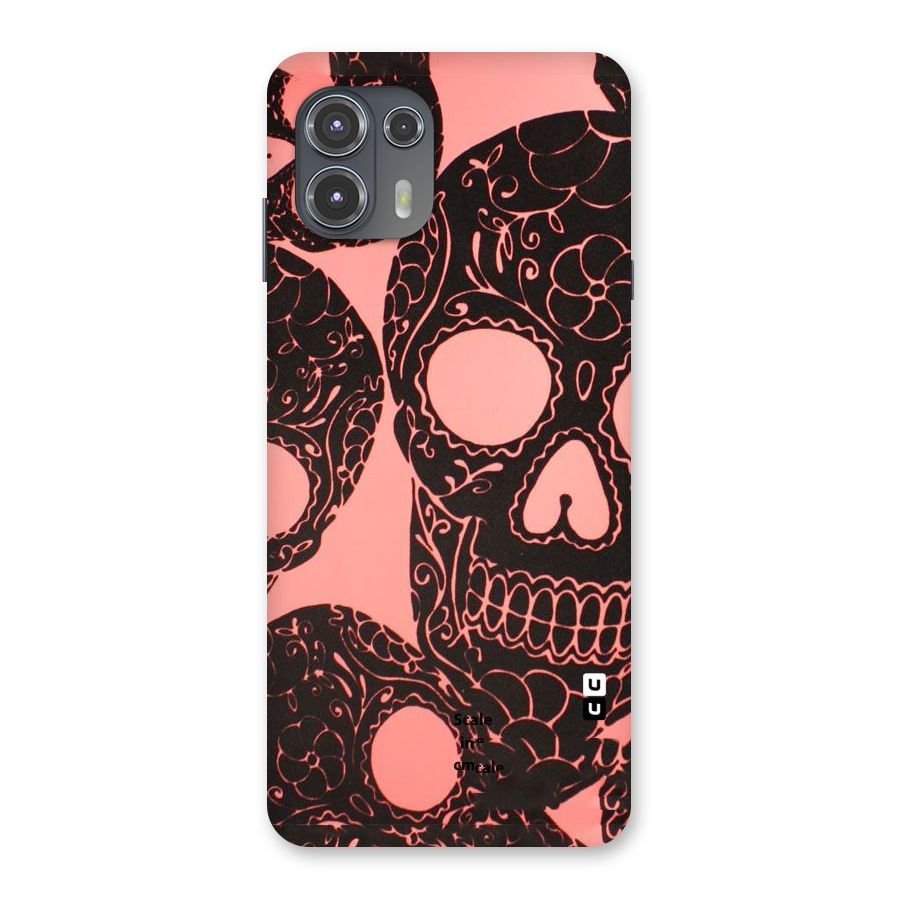Pink Head Back Case for Motorola Edge 20 Fusion