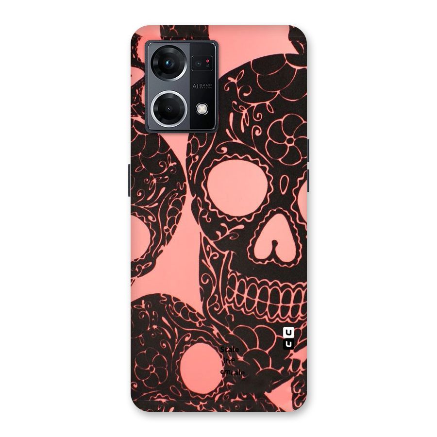 Pink Head Glass Back Case for Oppo F21 Pro 5G
