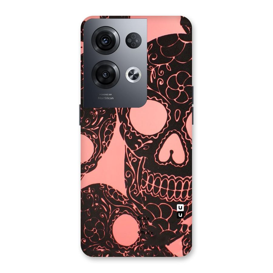 Pink Head Back Case for Oppo Reno8 Pro 5G