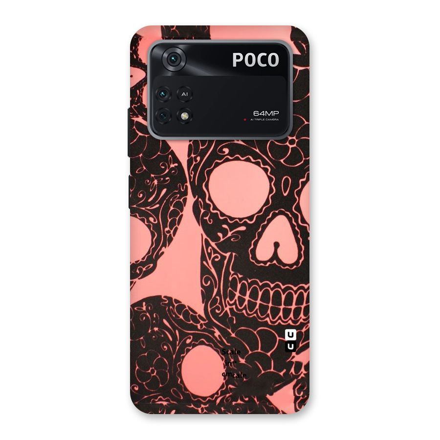 Pink Head Back Case for Poco M4 Pro 4G